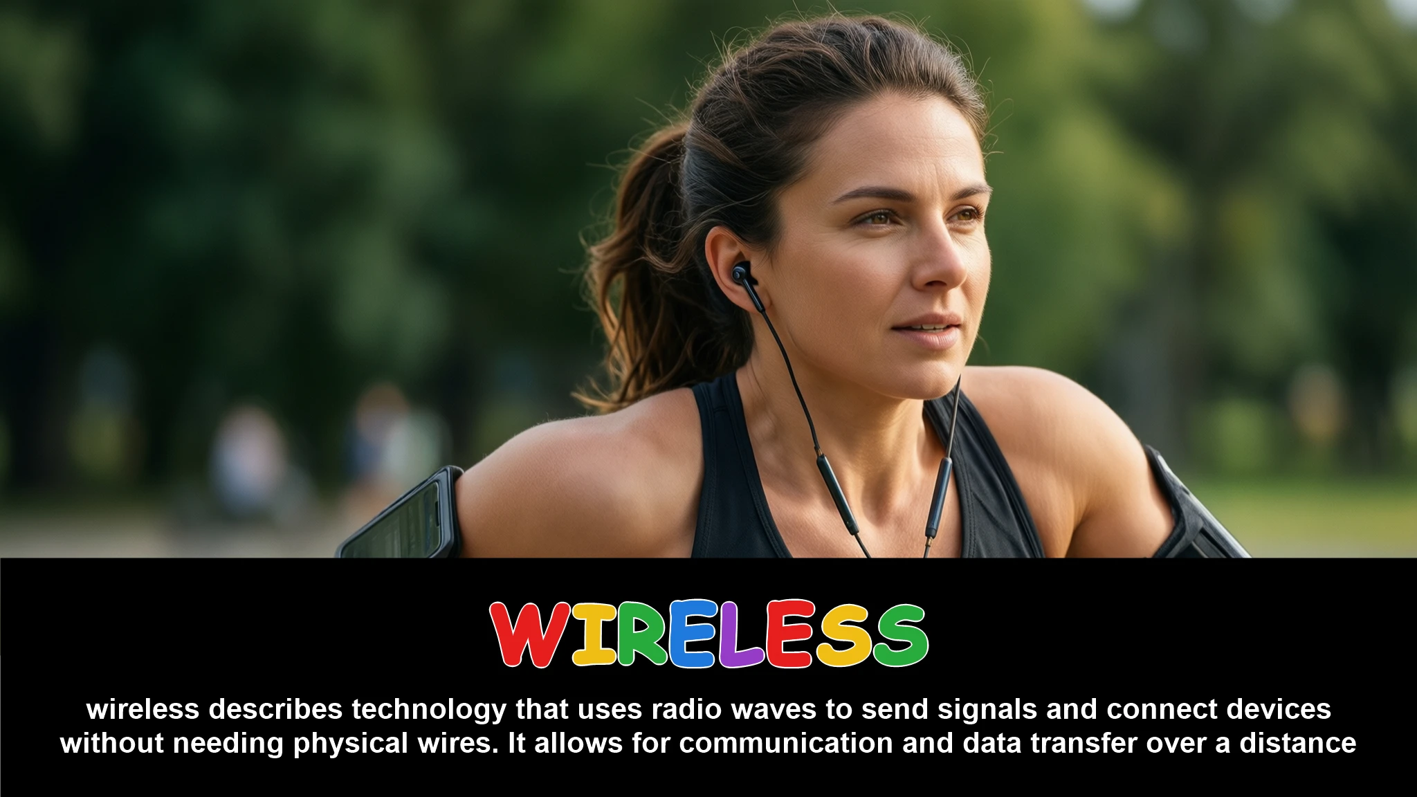 English Illustration for wireless